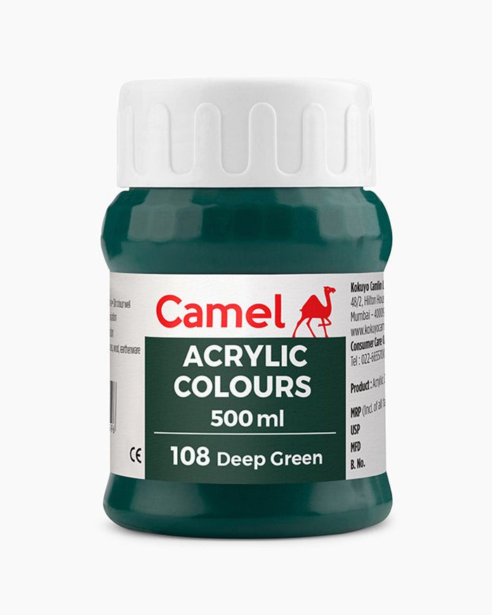 Camel Acrylic Colours | 500 ml Bottle
