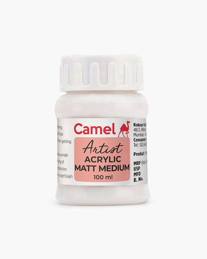 Camel Artist Acrylic Matt Medium - 100 ml