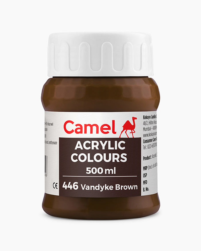 Camel Acrylic Colours | 500 ml Bottle