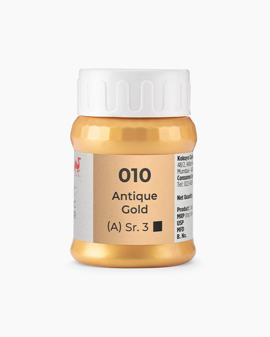 Camel Artist Acrylic Colours - Antique Gold (010) 500 ml jar