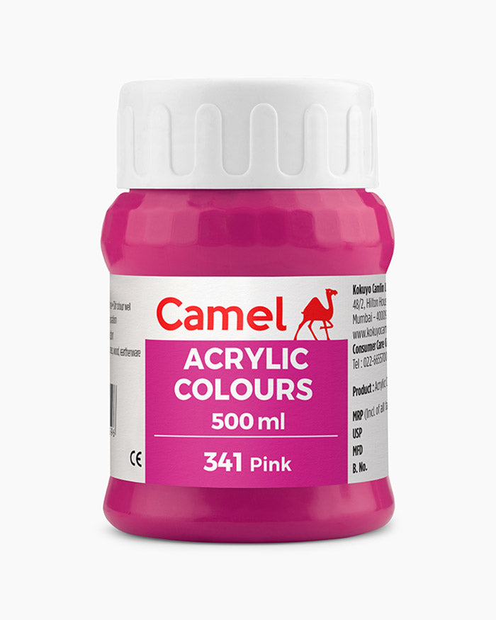 Camel Acrylic Colours | 500 ml Bottle