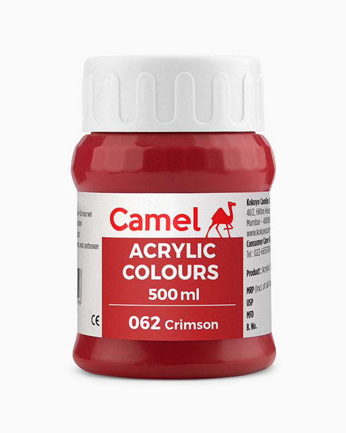 Camel Acrylic Colours | 500 ml Bottle
