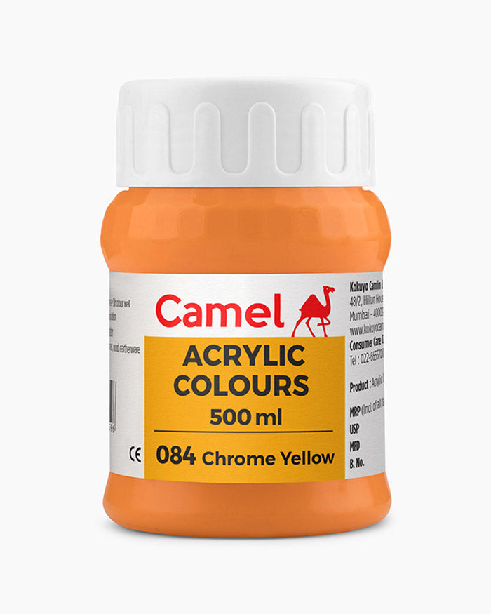Camel Acrylic Colours | 500 ml Bottle