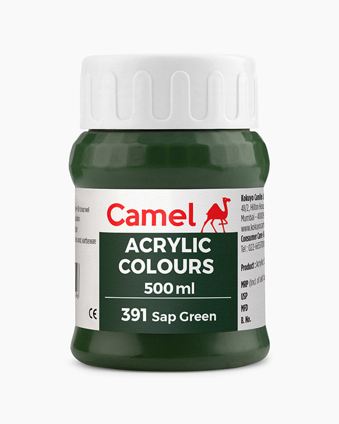 Camel Acrylic Colours | 500 ml Bottle