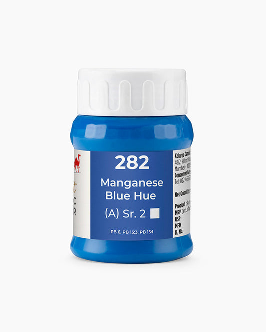 Camel Artist Acrylic Colours - Manganese Blue Hue (282) 500 ml jar