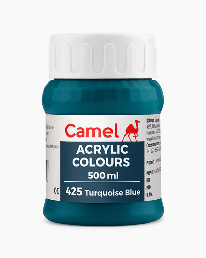 Camel Acrylic Colours | 500 ml Bottle