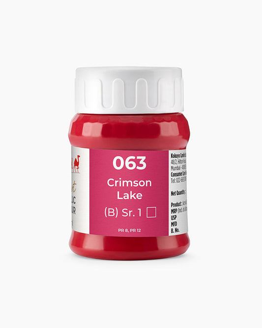 Camel Artist Acrylic Colours - Crimson Lake (063) 500 ml jar
