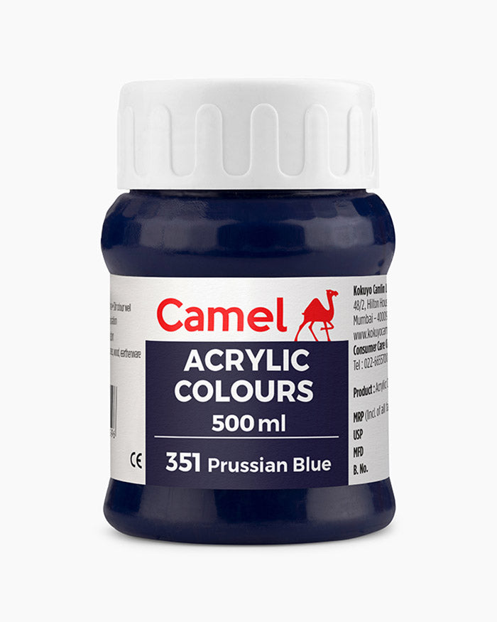 Camel Acrylic Colours | 500 ml Bottle