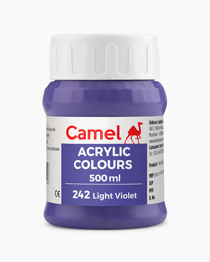 Camel Acrylic Colours | 500 ml Bottle
