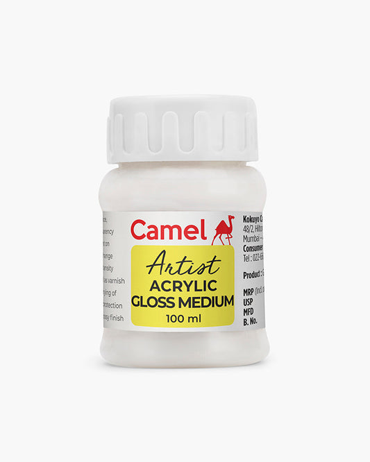 Camel Artist Acrylic Gloss Medium - 100 ml