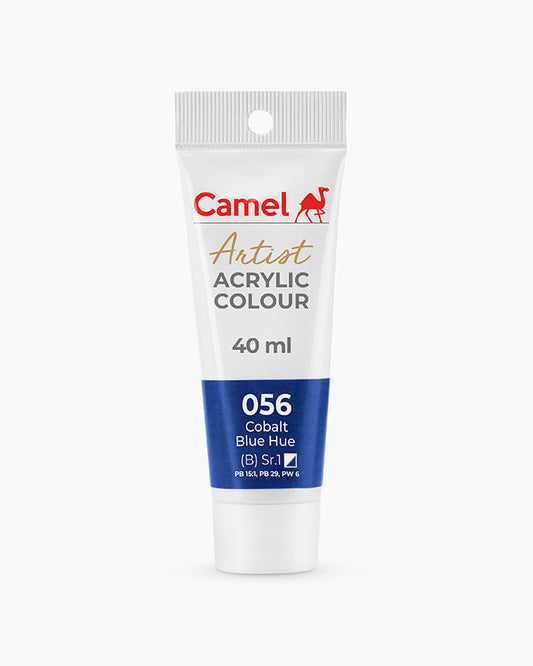 Camel Artist Acrylic Colours - Cobalt Blue Hue (056) 40 ml tube