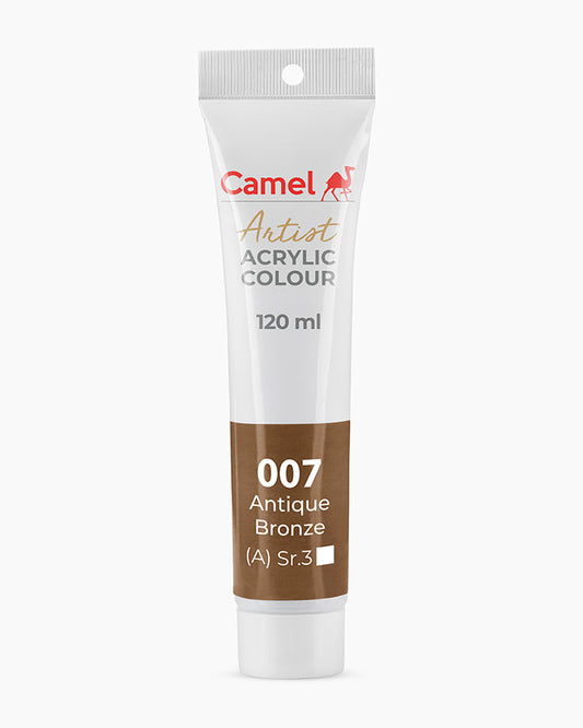 Camel Artist Acrylic Colours - Antique Bronze (007) 120 ml tube