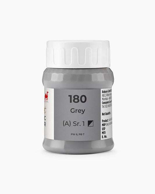 Camel Artist Acrylic Colours - Grey (180) 500 ml jar
