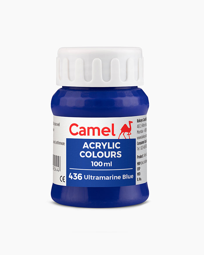 Camel Acrylic Colours - 100 ml Jar