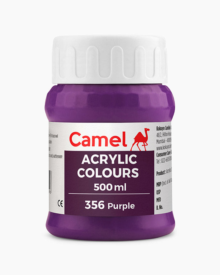 Camel Acrylic Colours | 500 ml Bottle