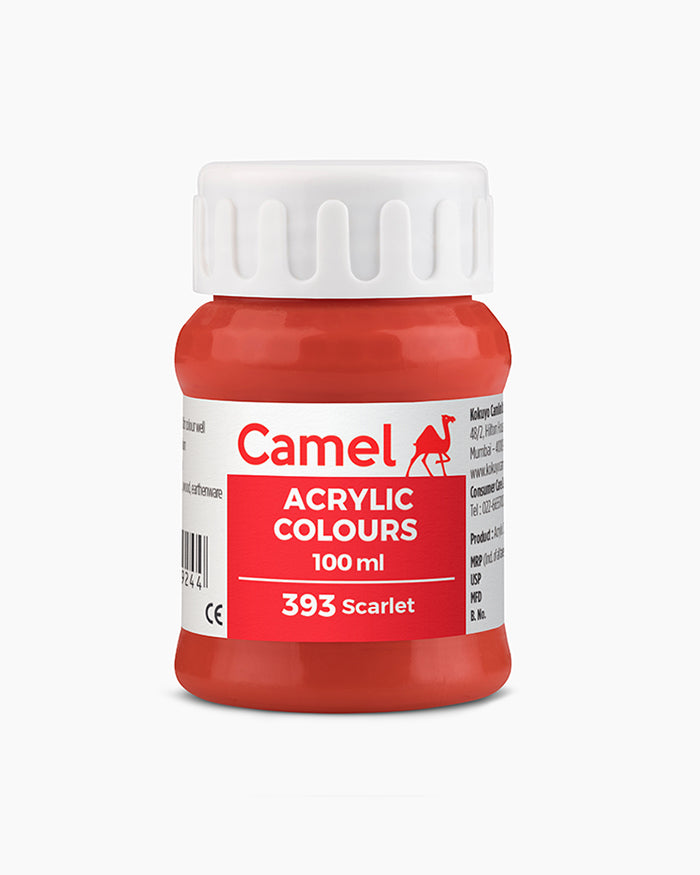 Camel Acrylic Colours - 100 ml Jar