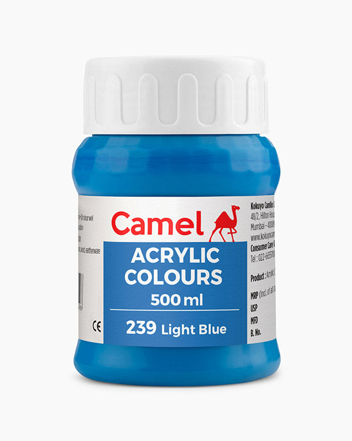 Camel Acrylic Colours | 500 ml Bottle