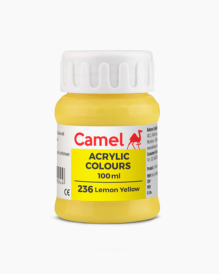 Camel Acrylic Colours - 100 ml Jar