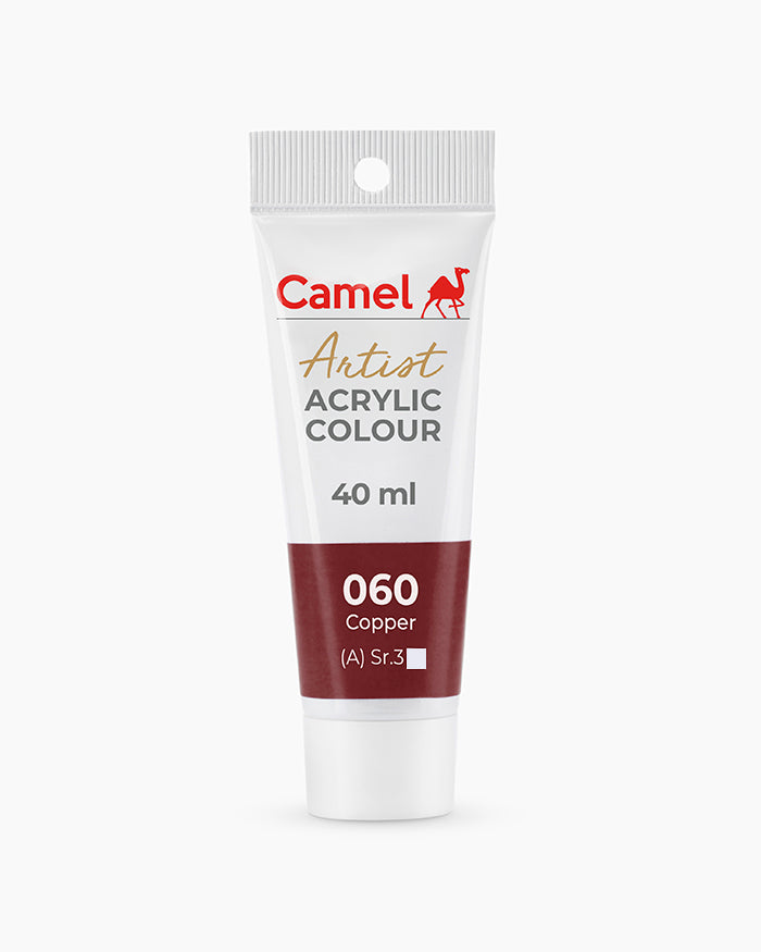 Camel Artist Acrylic Colours - Copper (060) 40 ml tube