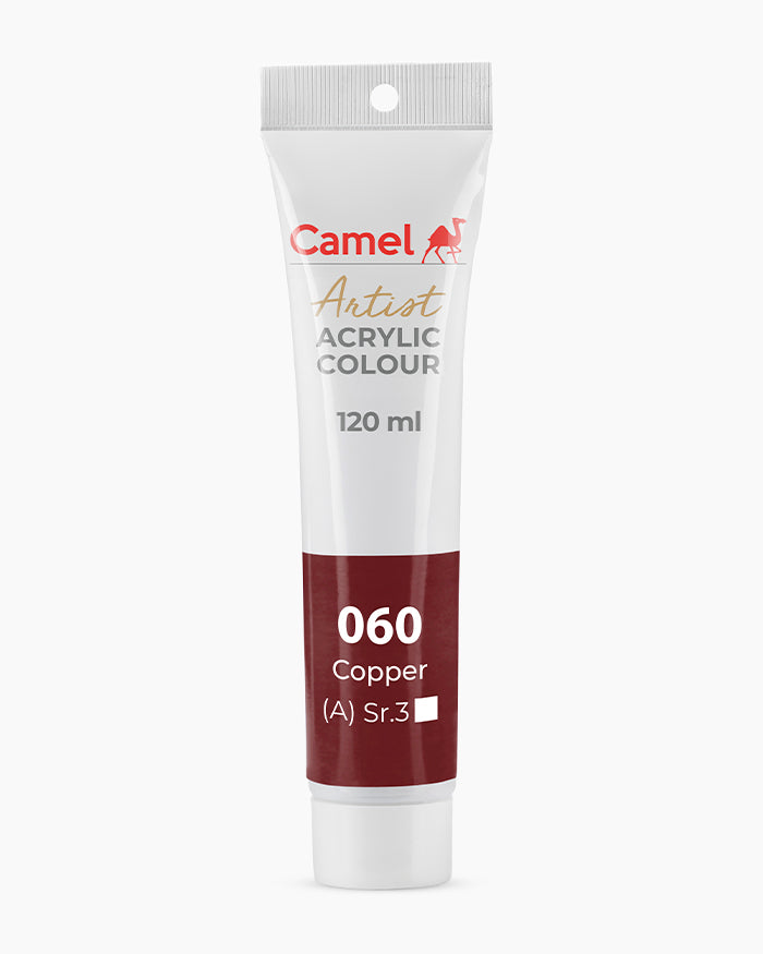 Camel Artist Acrylic Colours - Copper (060) 120 ml tube