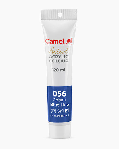 Camel Artist Acrylic Colours - Cobalt Blue Hue (056) 120 ml tube
