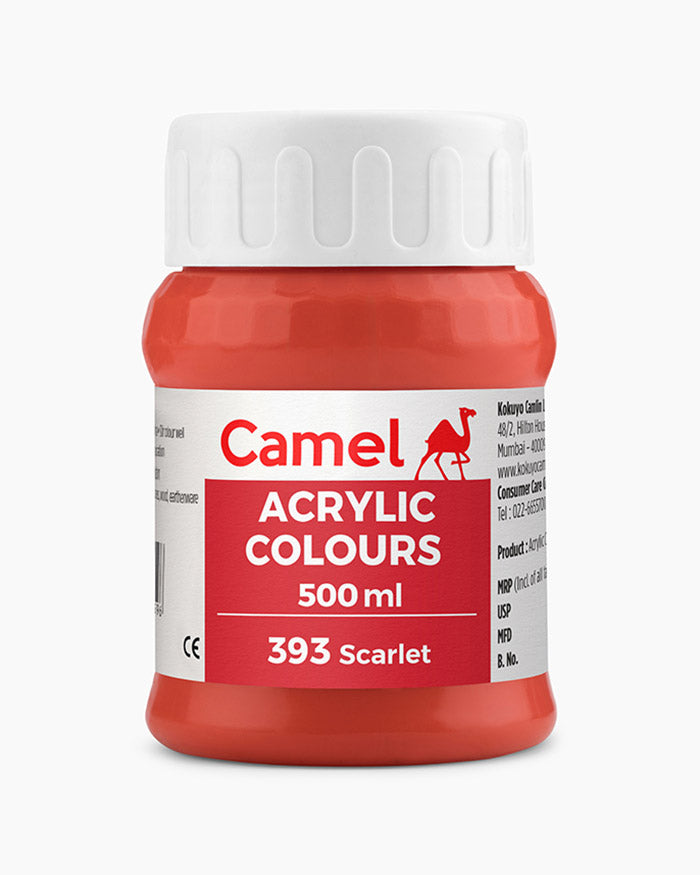 Camel Acrylic Colours | 500 ml Bottle