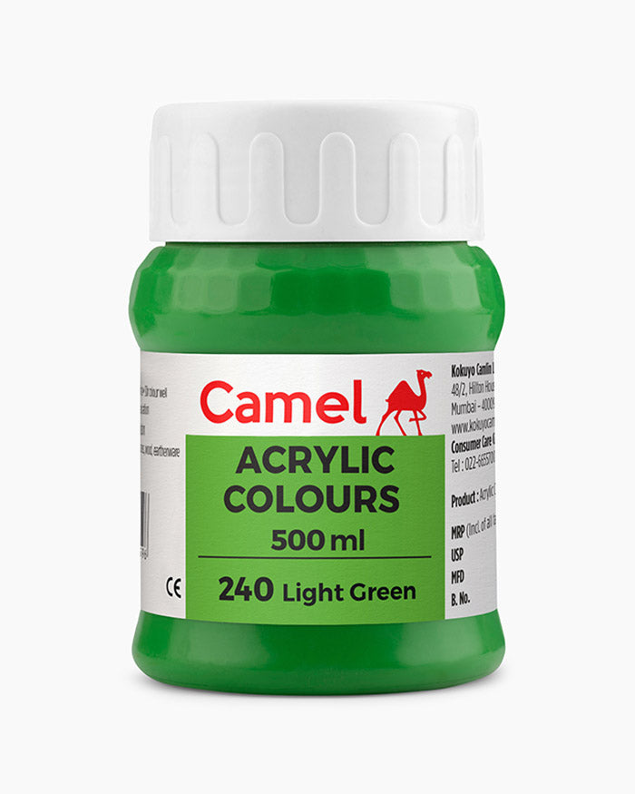 Camel Acrylic Colours | 500 ml Bottle