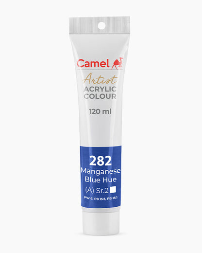 Camel Artist Acrylic Colours - Manganese Blue Hue (282) 120 ml tube