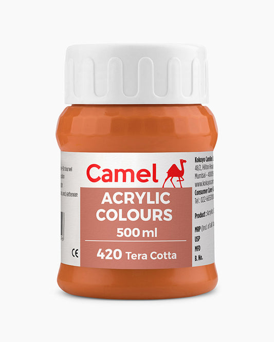 Camel Acrylic Colours | 500 ml Bottle