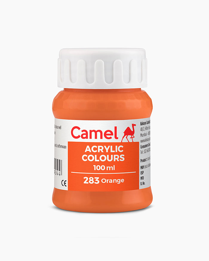 Camel Acrylic Colours - 100 ml Jar