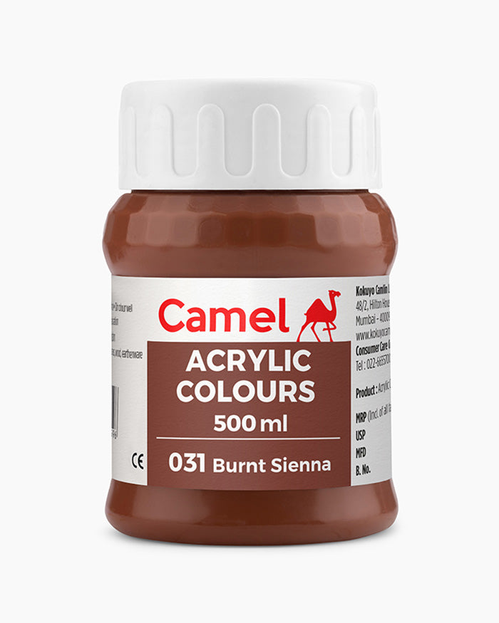 Camel Acrylic Colours | 500 ml Bottle