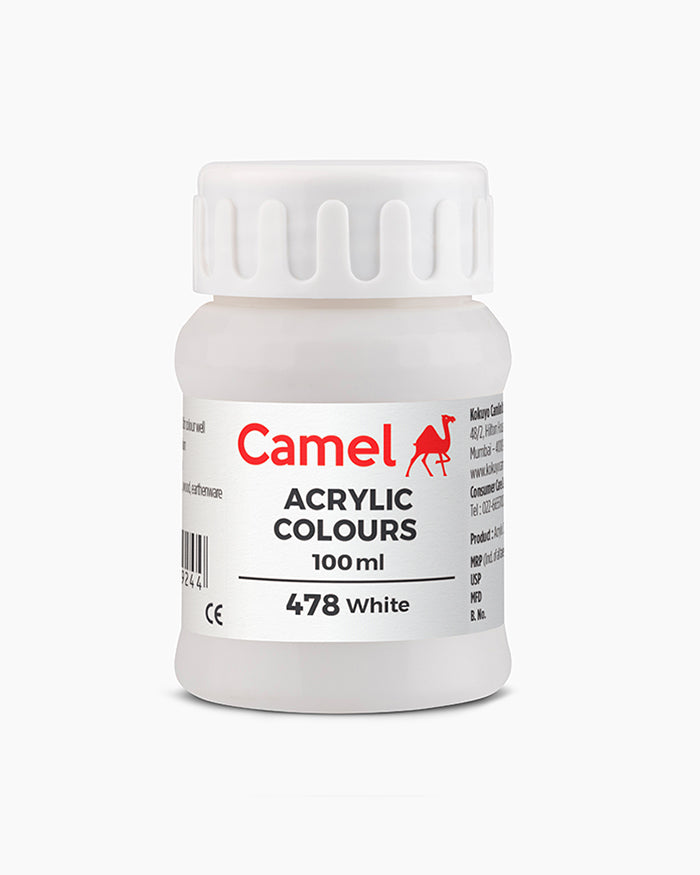 Camel Acrylic Colours - 100 ml Jar