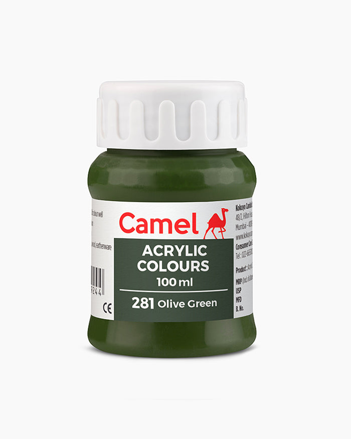 Camel Acrylic Colours - 100 ml Jar