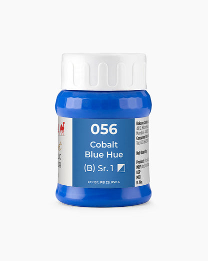 Camel Artist Acrylic Colours - Cobalt Blue Hue (056) 500 ml jar