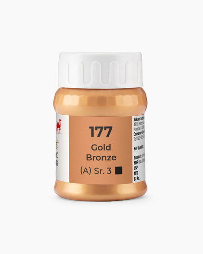 Camel Artist Acrylic Colours - Gold Bronze (177) 500 ml jar
