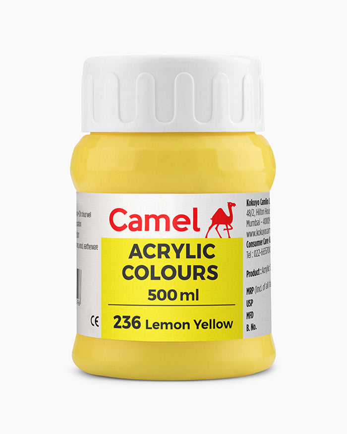 Camel Acrylic Colours | 500 ml Bottle