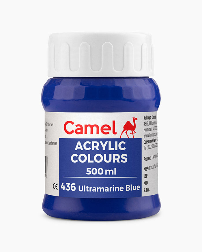 Camel Acrylic Colours | 500 ml Bottle