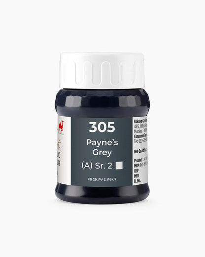 Camel Artist Acrylic Colours - Payne`s Grey (305) 500 ml jar