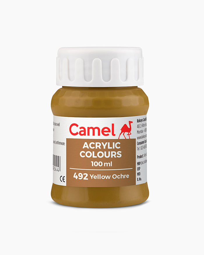 Camel Acrylic Colours - 100 ml Jar