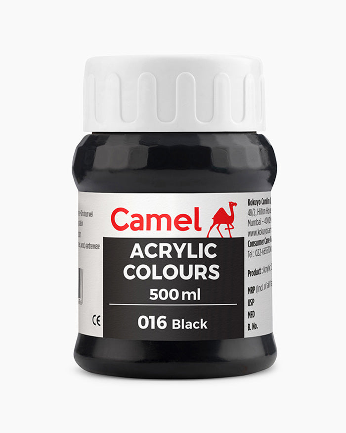 Camel Acrylic Colours | 500 ml Bottle