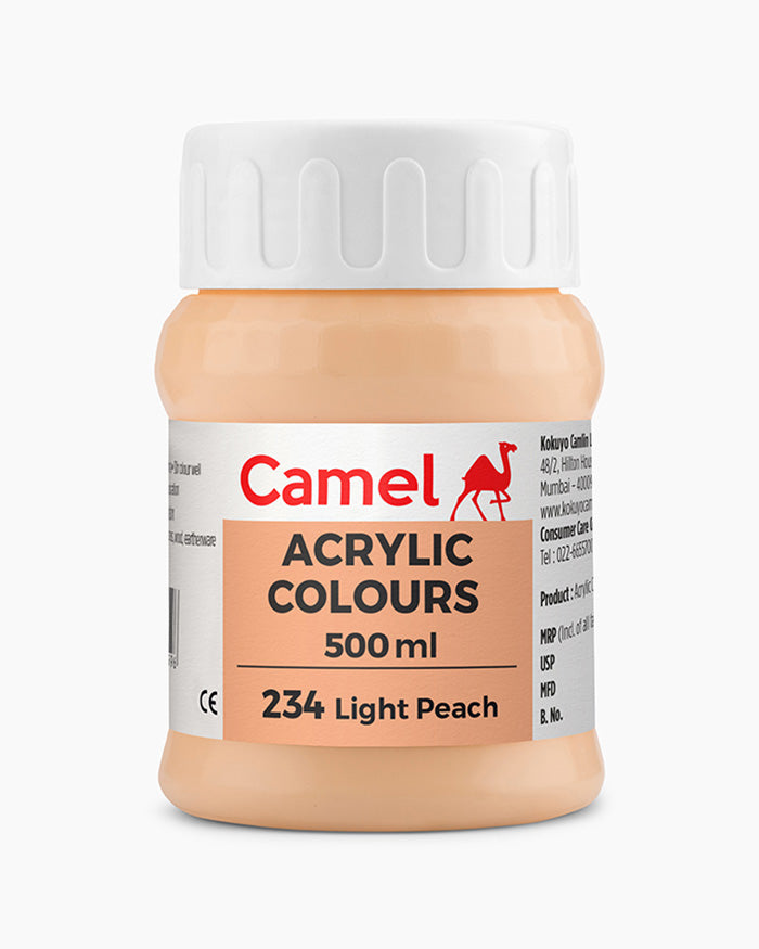 Camel Acrylic Colours | 500 ml Bottle