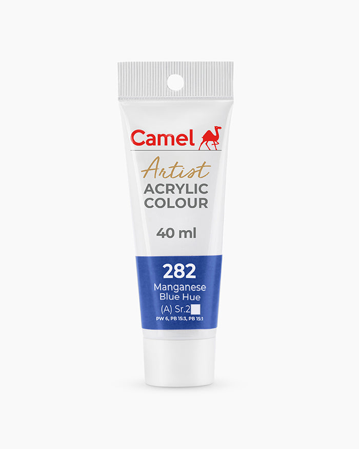 Camel Artist Acrylic Colours - Manganese Blue Hue (282) 40 ml tube