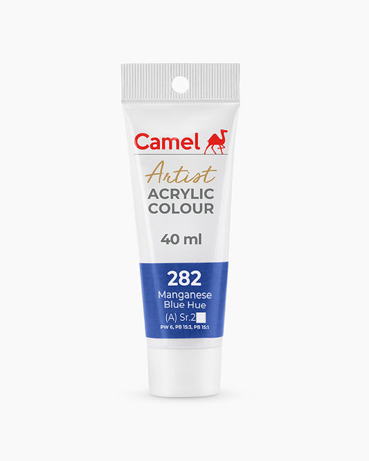 Camel Artist Acrylic Colours - Manganese Blue Hue (282) 40 ml tube