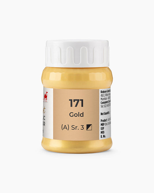 Camel Artist Acrylic Colours - Gold (171) 500 ml jar