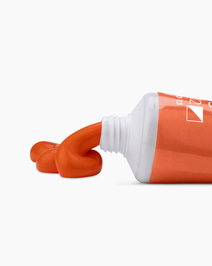 Camel Artist Acrylic Colours - Pyrrole Orange (357) 120 ml tube