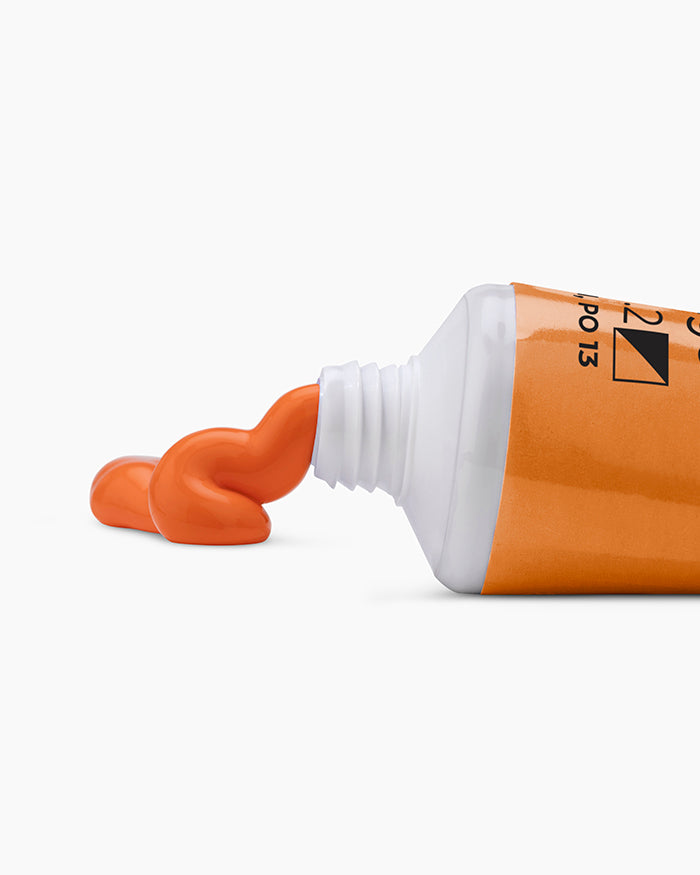 Camel Artist Acrylic Colours - Permanent Orange (334) 40 ml tube