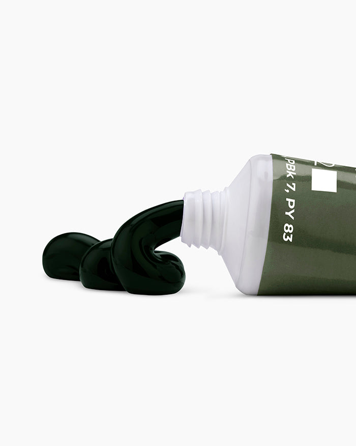 Camel Artist Acrylic Colours - Olive Green (281) 40 ml tube
