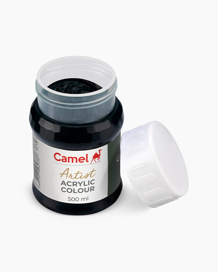 Camel Artist Acrylic Colours - Hooker`s Green Deep (192) 500 ml jar