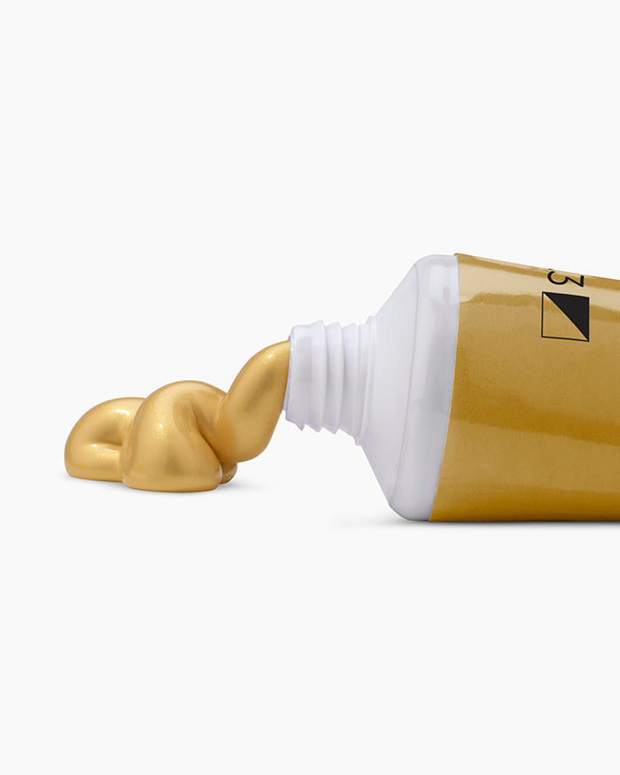 Camel Artist Acrylic Colours - Gold (171) 120 ml tube