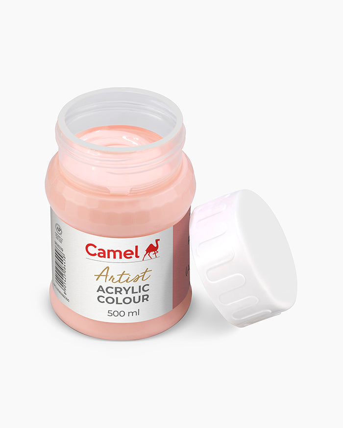Camel Artist Acrylic Colours - Portrait Pink (339) 500 ml jar